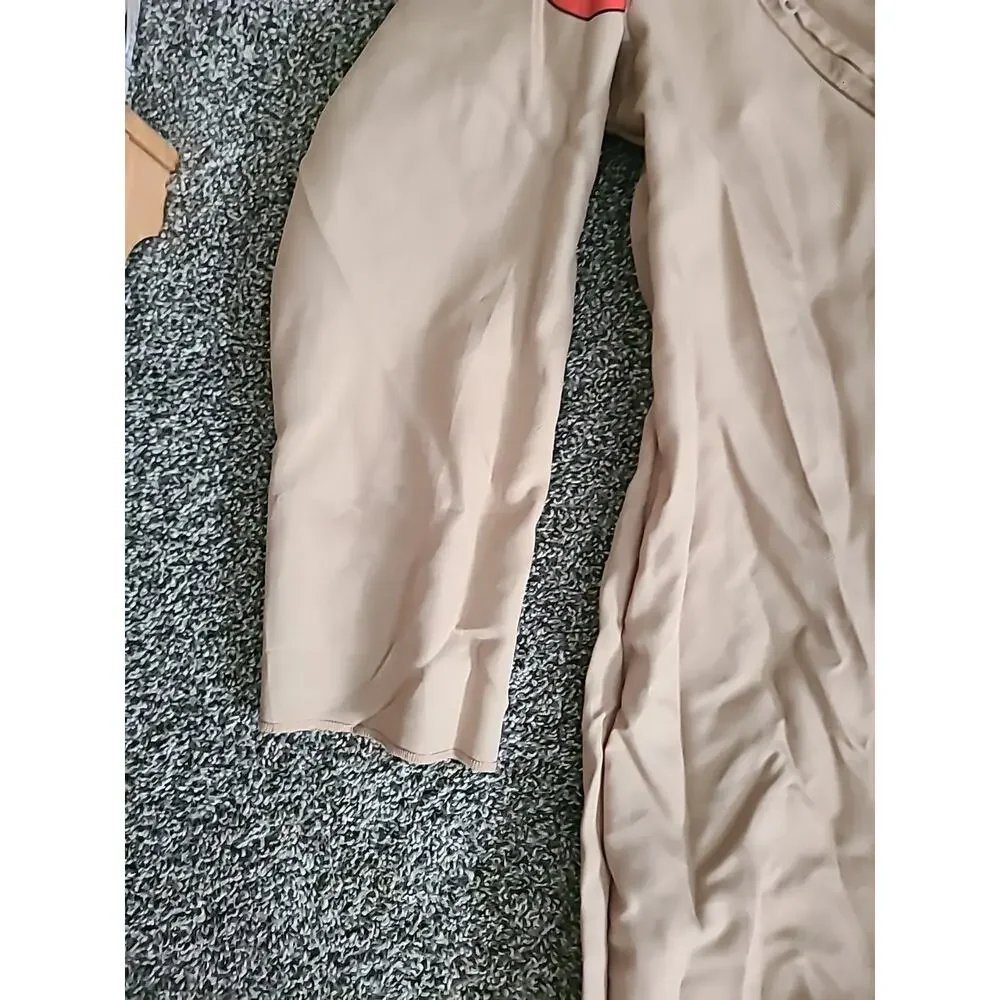 Ghostbusters Venkman Costume Jumpsuit Adult Beige Cosplay Movie Uniform XL - Picture 4 of 9